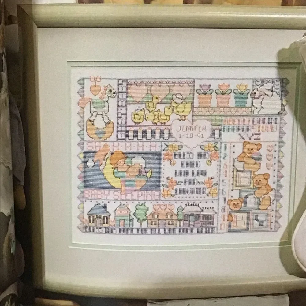 Home Is Where The Heart Is Cross Stitch American‎ Sampler Book